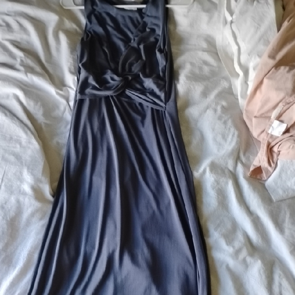 Ces Femme Navy Maxi Dress
